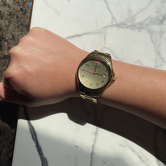 Kate ♠️ Spade - Gold Watch - Picture 16 of 17